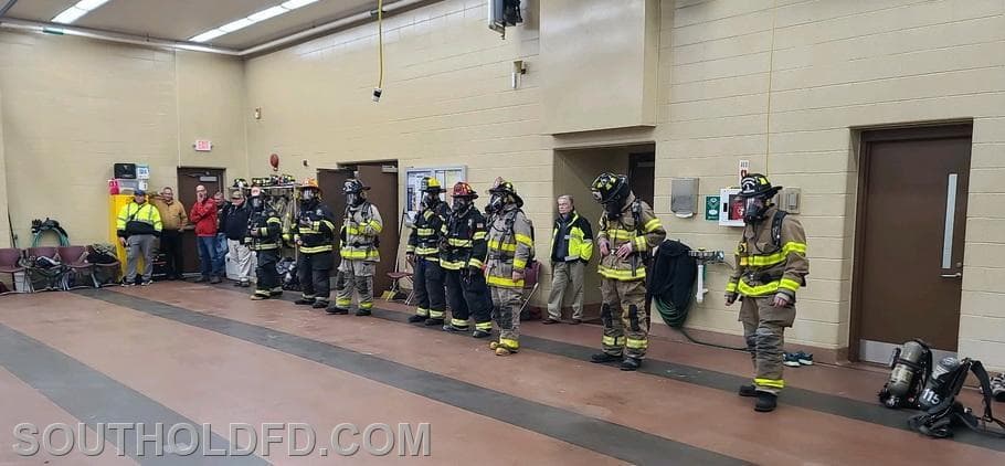 Cutchogue, Mattituck and Southold FD Collaborative SCBA Training aka "SCBA Dodgeball"