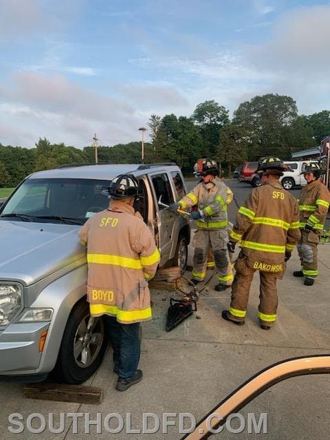 Weekly Training at SFD - cars1.jpg