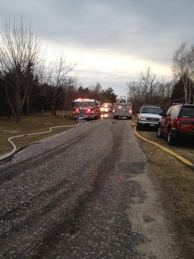 Mutual aid to Orient structure fire! - IMG_0329.JPG