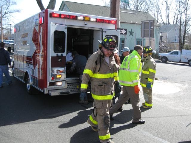 Two vehicle Mva Wednesday Morning on Mainroad. - IMG_0430.JPG