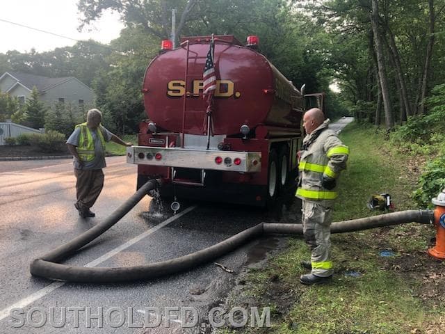 SFD at Crown Recycling Fire