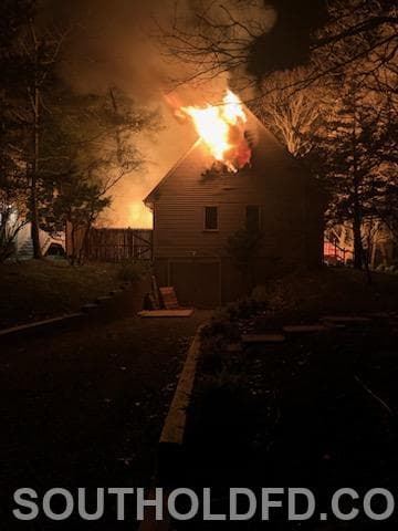 April Sunday Morning House Fire