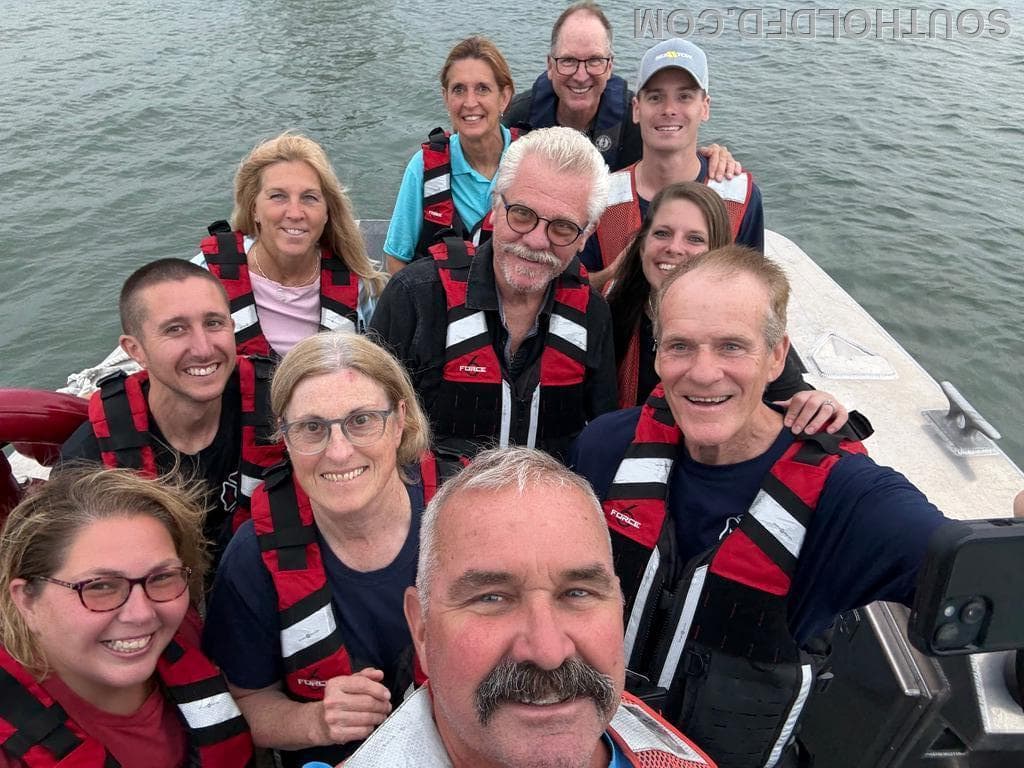 Rescue Squad members take a shakedown cruise on 8-4-10